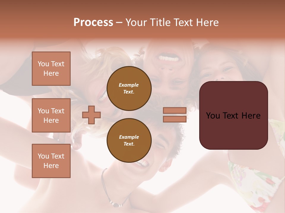 Sahara Orange Tourism PowerPoint Template