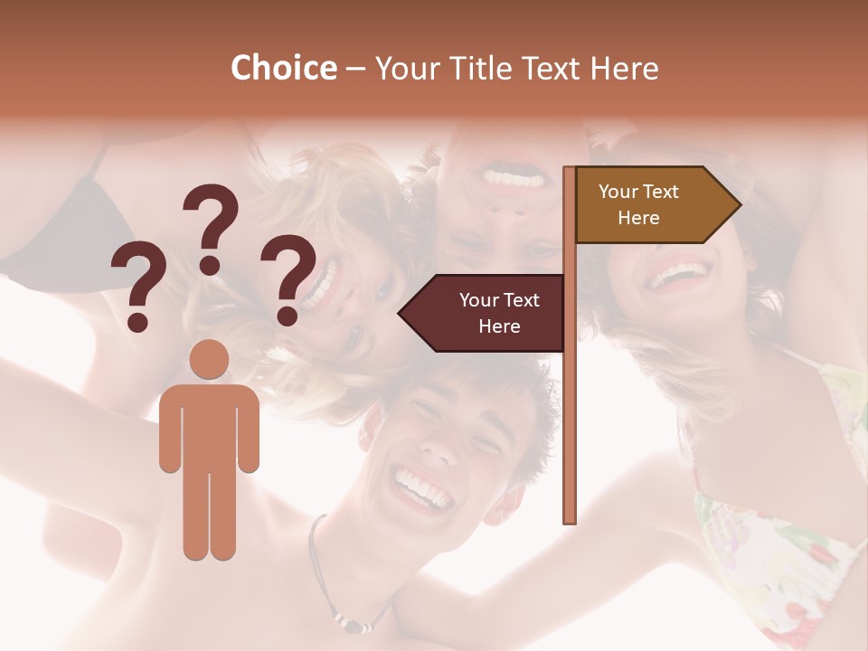 Sahara Orange Tourism PowerPoint Template