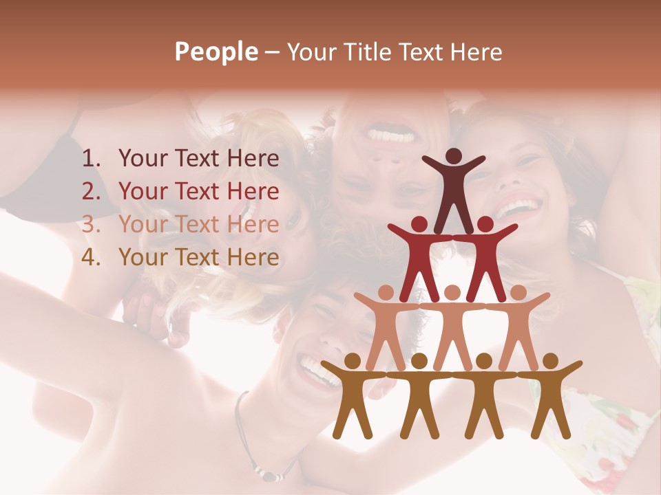 Sahara Orange Tourism PowerPoint Template