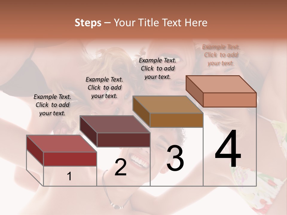 Sahara Orange Tourism PowerPoint Template