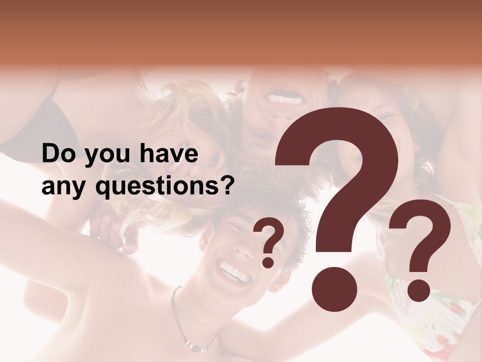 Sahara Orange Tourism PowerPoint Template