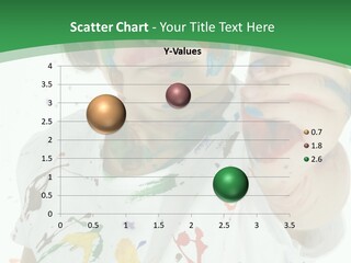 Messy Casual Paint PowerPoint Template