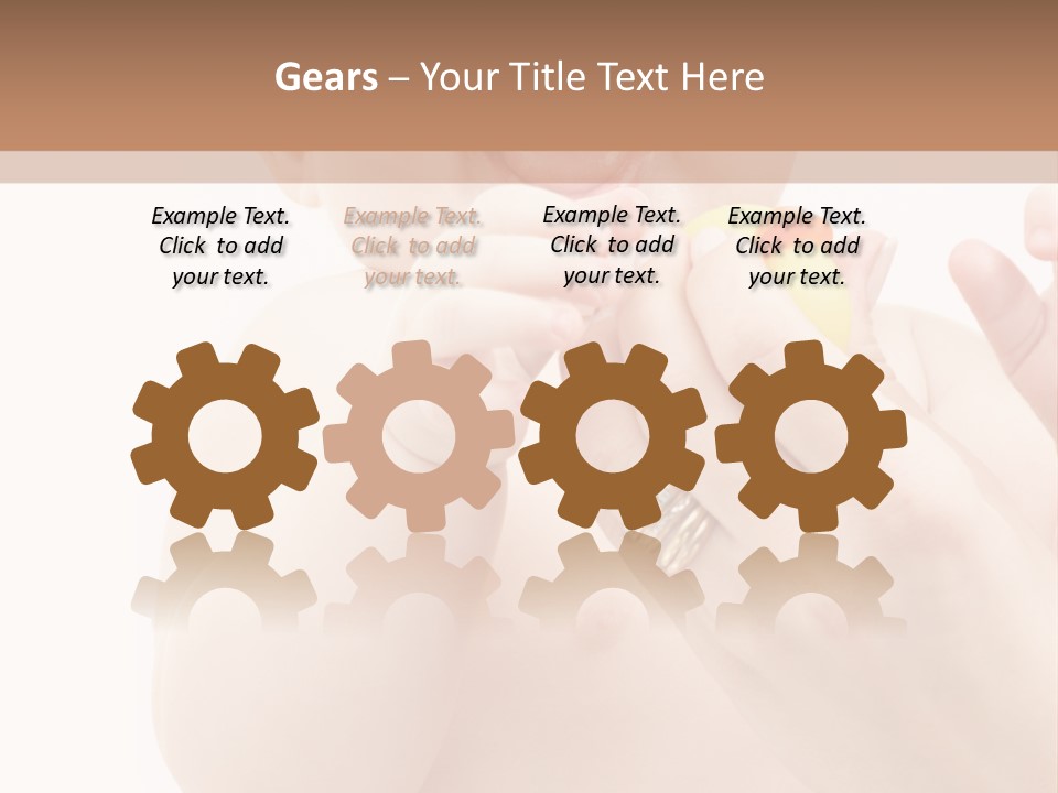 Happy Mother Water PowerPoint Template