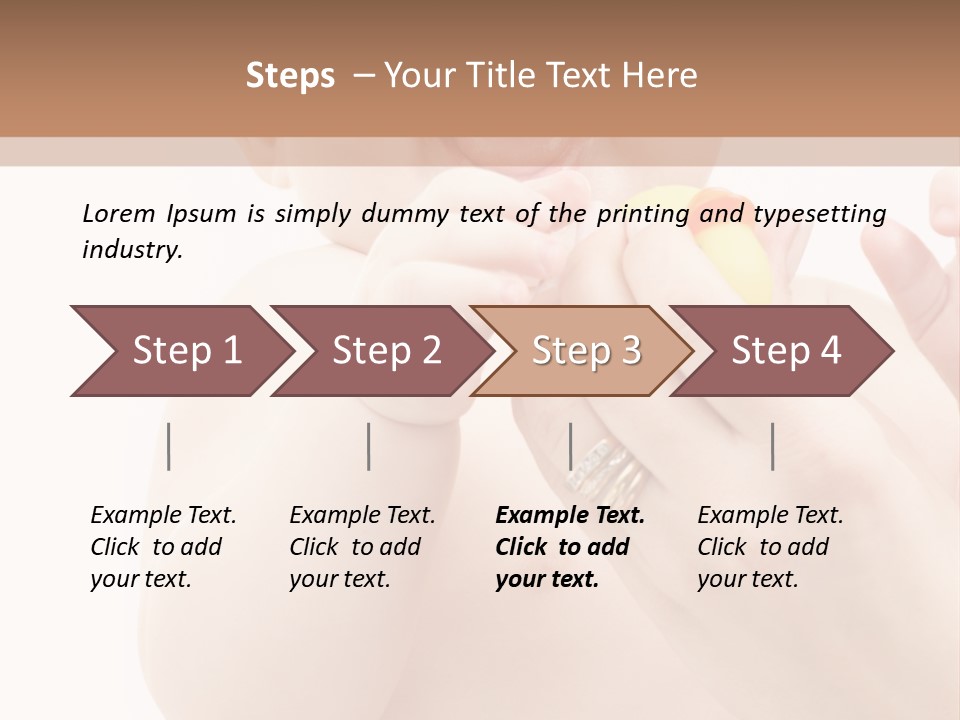 Happy Mother Water PowerPoint Template