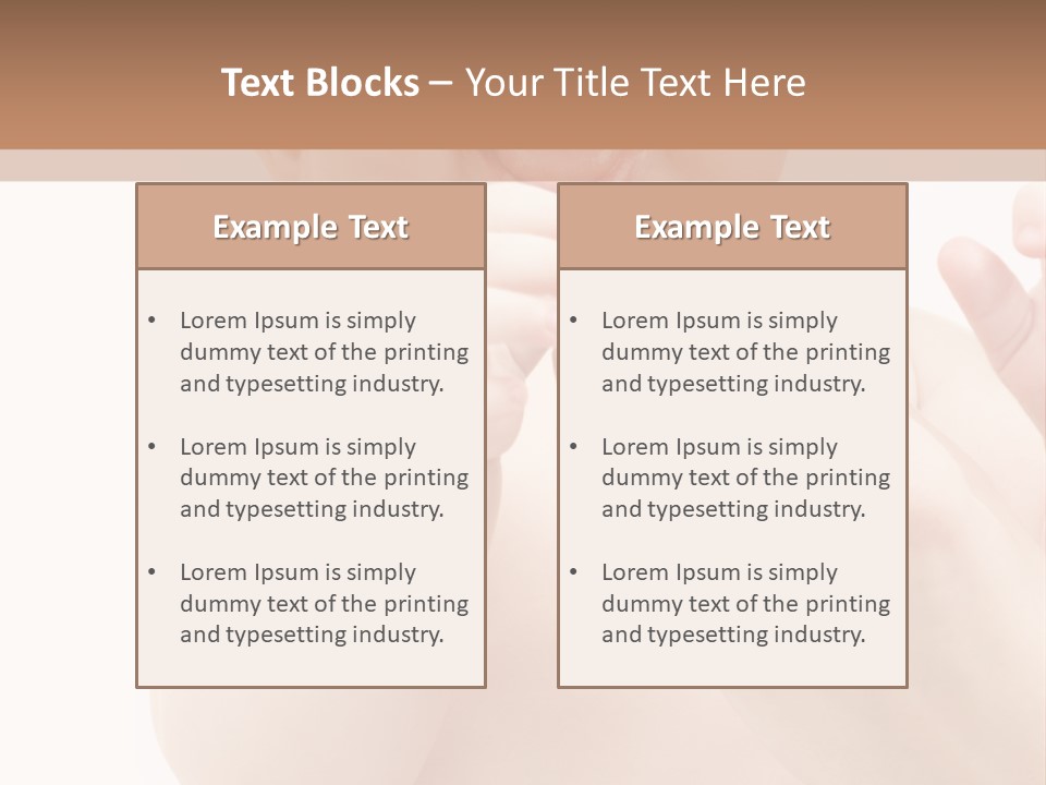 Happy Mother Water PowerPoint Template