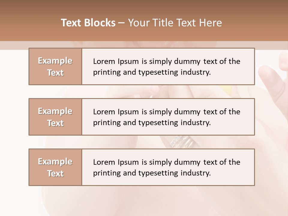 Happy Mother Water PowerPoint Template