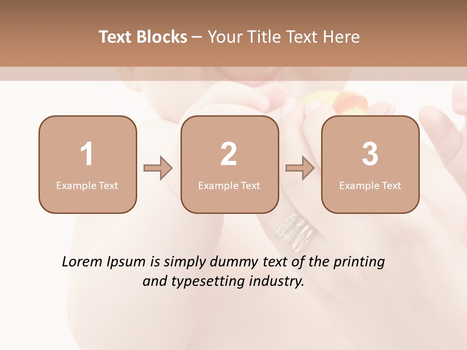 Happy Mother Water PowerPoint Template