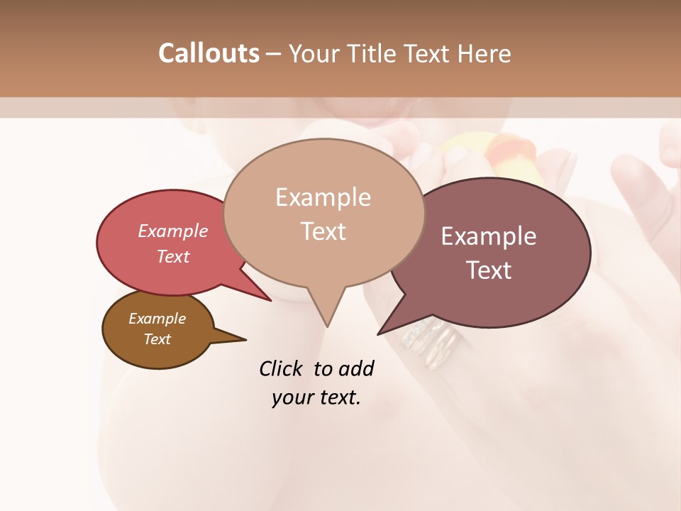 Happy Mother Water PowerPoint Template