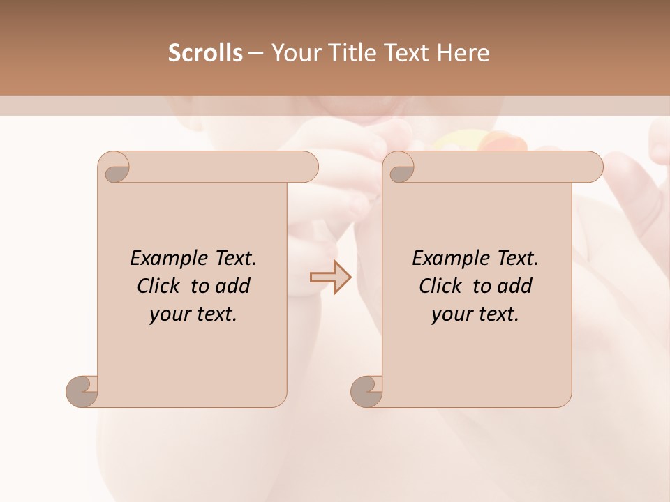 Happy Mother Water PowerPoint Template