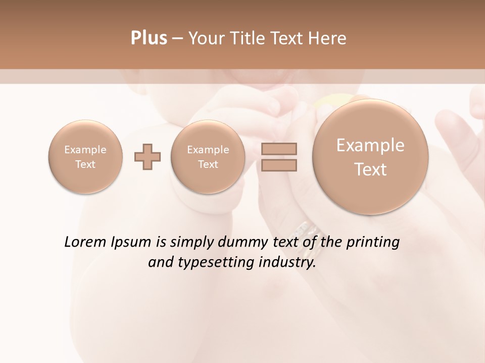 Happy Mother Water PowerPoint Template