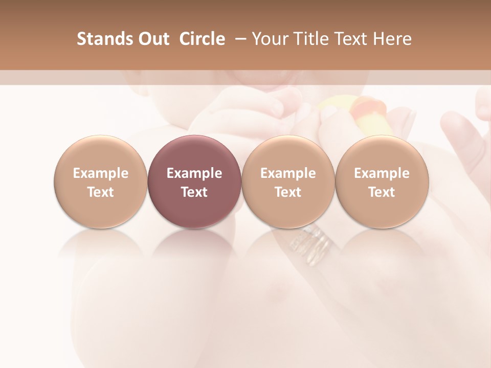 Happy Mother Water PowerPoint Template