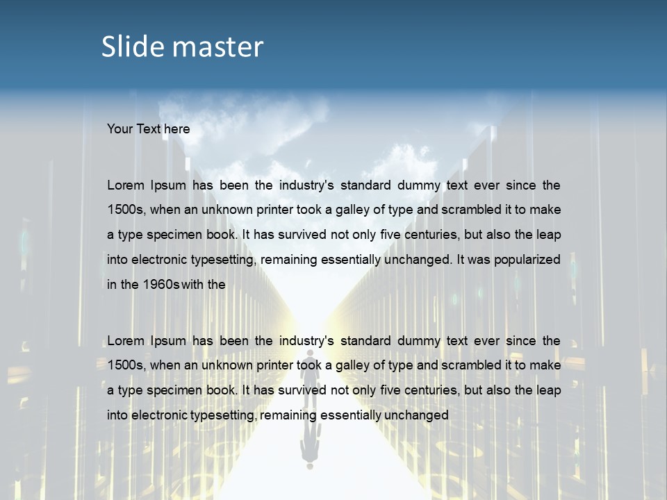 High Transfer Staff PowerPoint Template