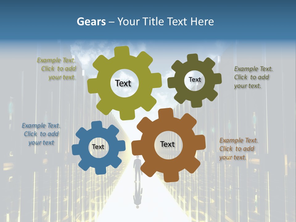 High Transfer Staff PowerPoint Template