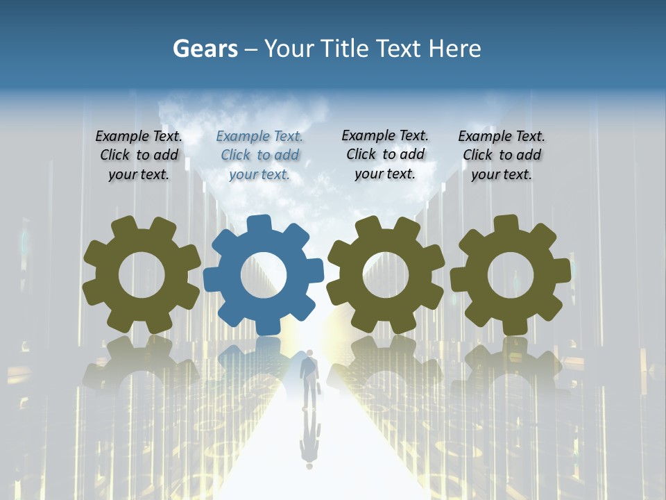 High Transfer Staff PowerPoint Template