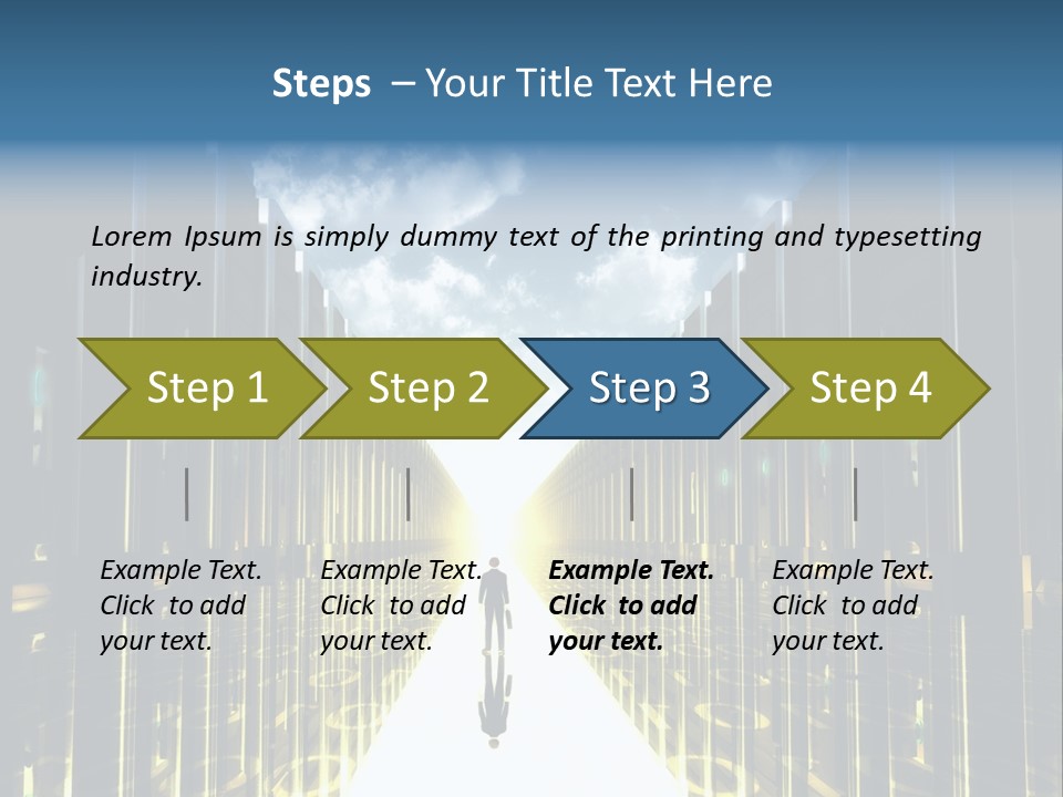 High Transfer Staff PowerPoint Template