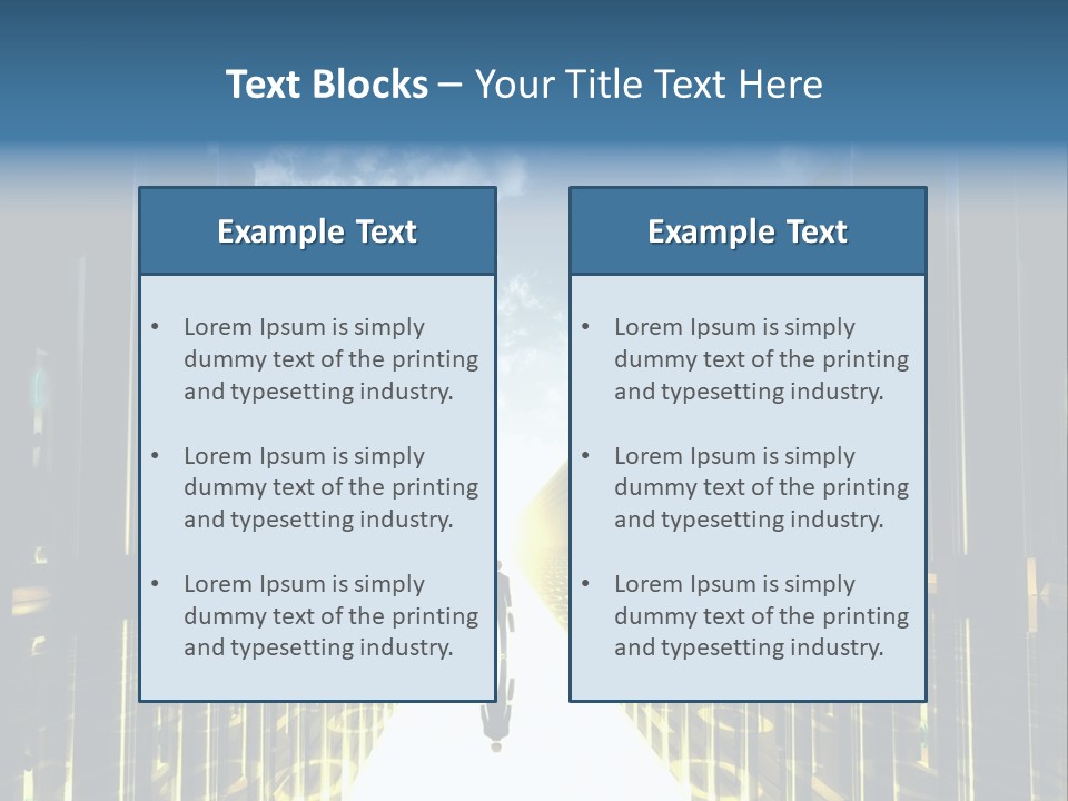 High Transfer Staff PowerPoint Template