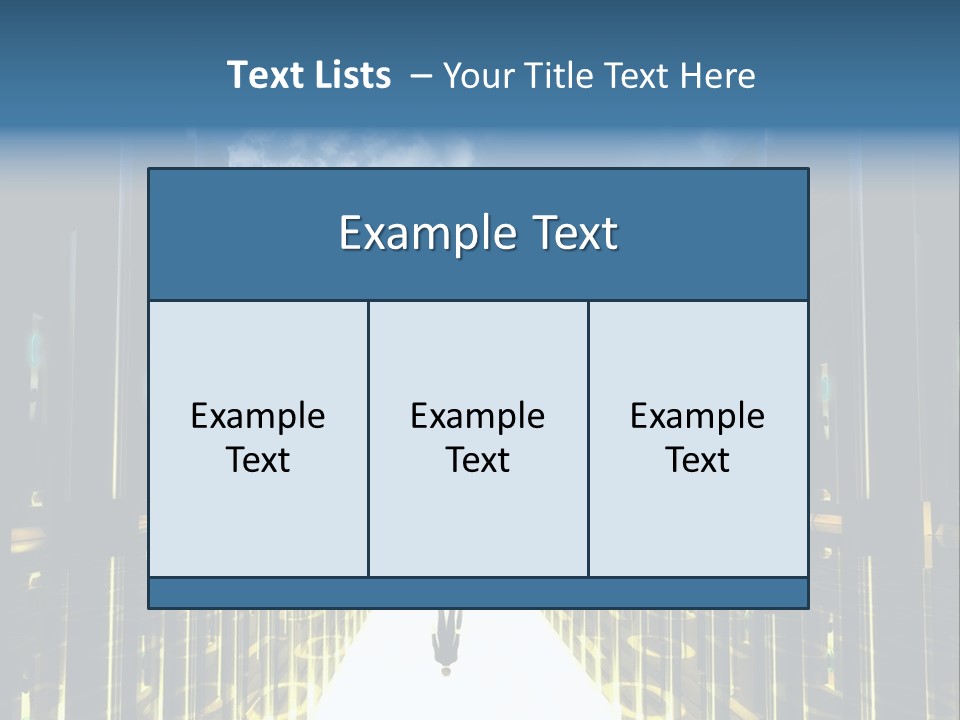 High Transfer Staff PowerPoint Template