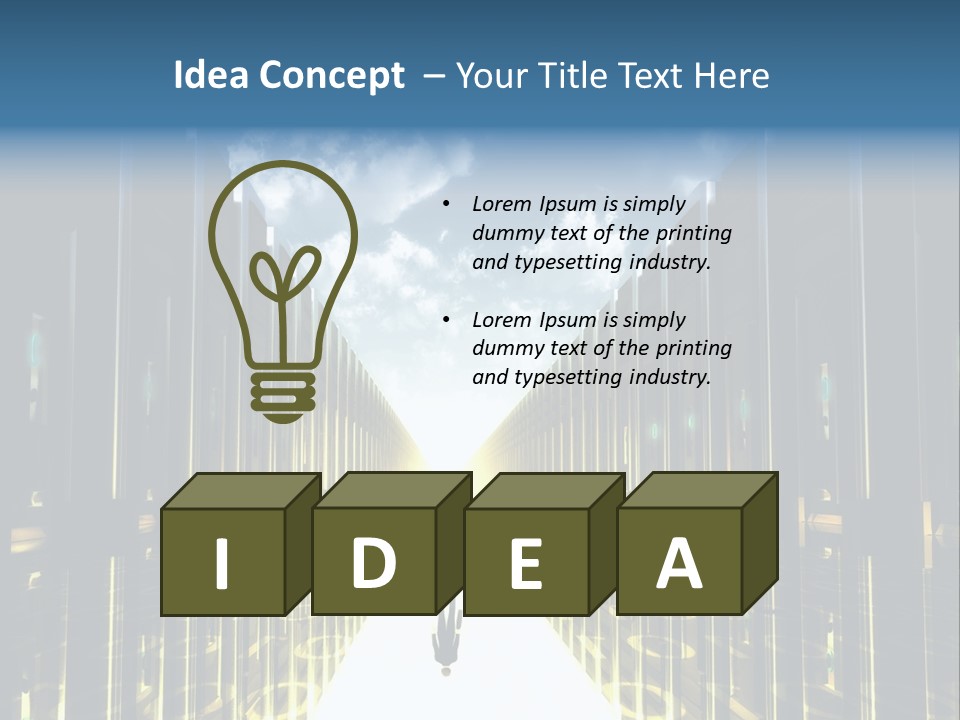 High Transfer Staff PowerPoint Template