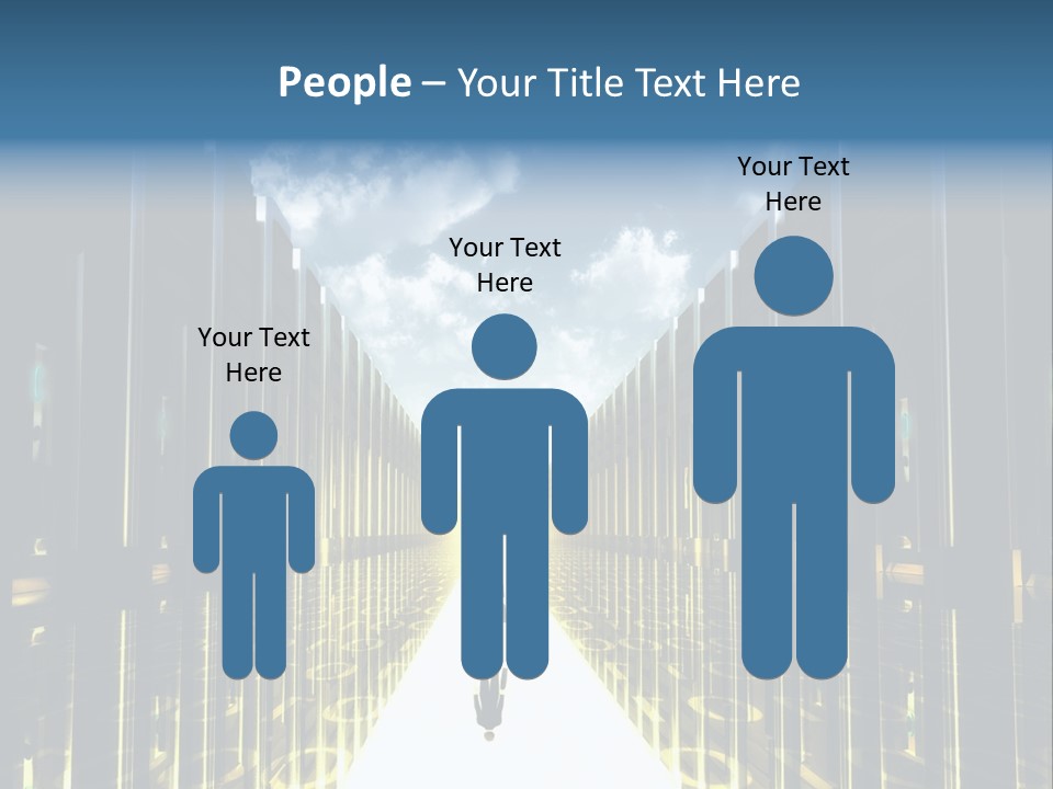 High Transfer Staff PowerPoint Template