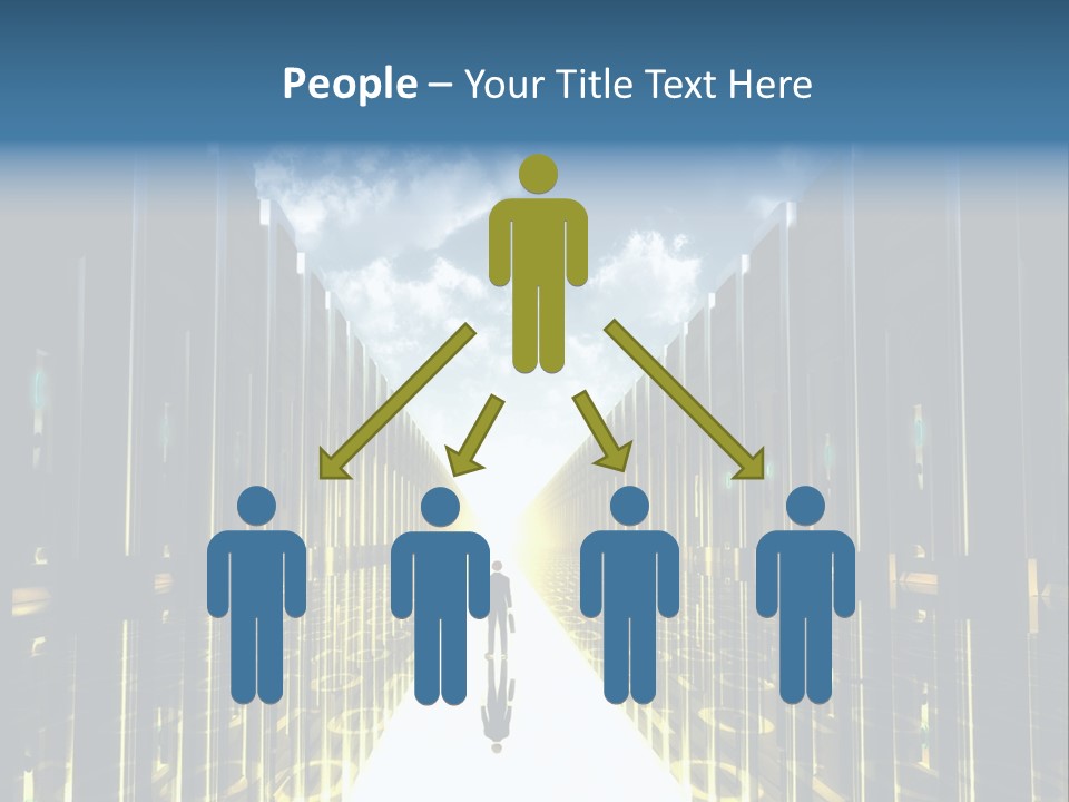 High Transfer Staff PowerPoint Template