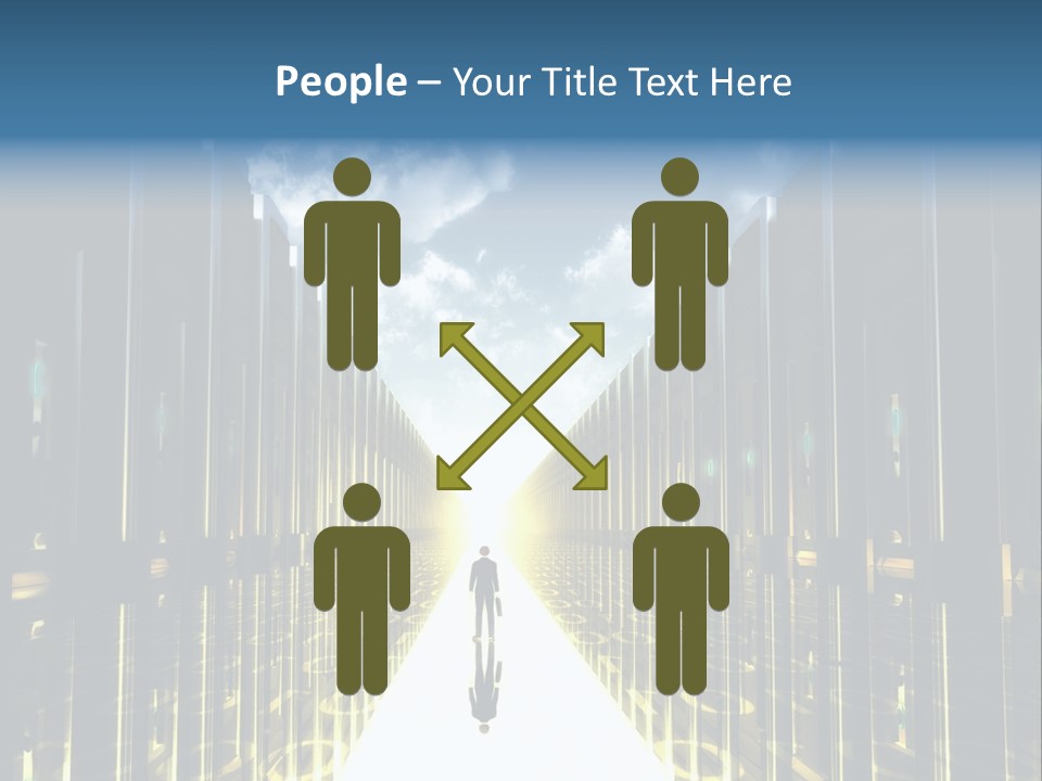 High Transfer Staff PowerPoint Template