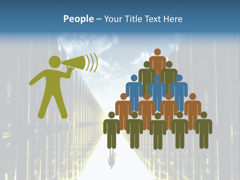 High Transfer Staff PowerPoint Template