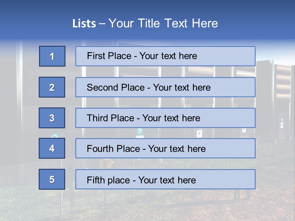 High Internet Tech PowerPoint Template