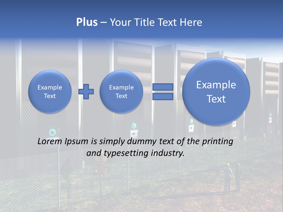 High Internet Tech PowerPoint Template