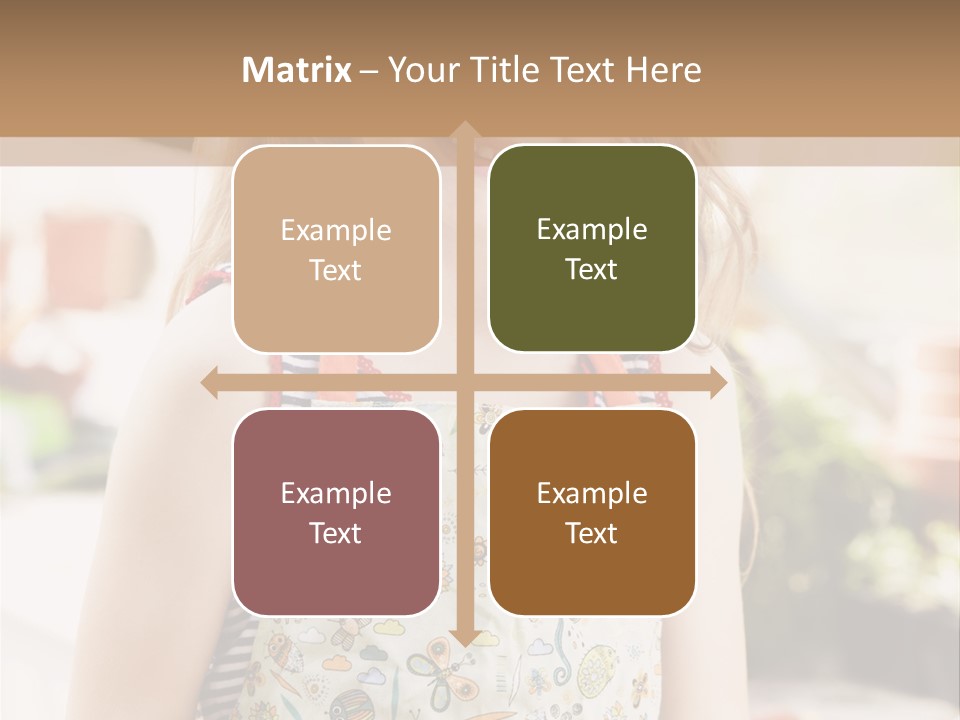 Compost Female Having Fun PowerPoint Template