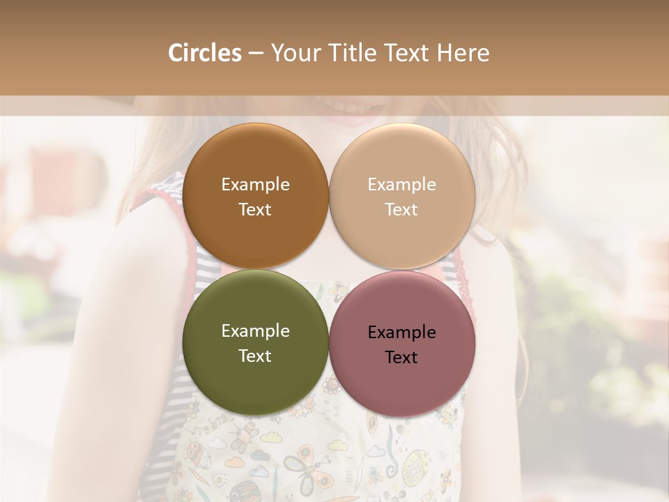 Compost Female Having Fun PowerPoint Template