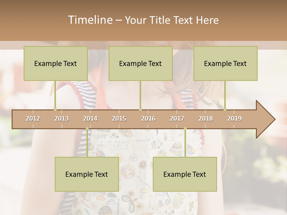 Compost Female Having Fun PowerPoint Template