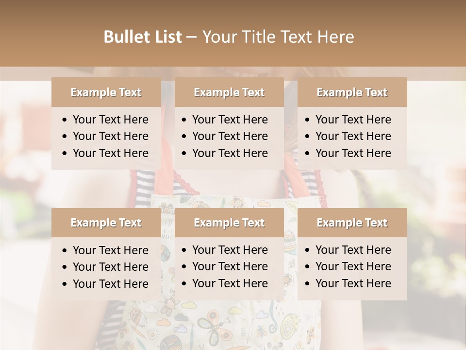 Compost Female Having Fun PowerPoint Template