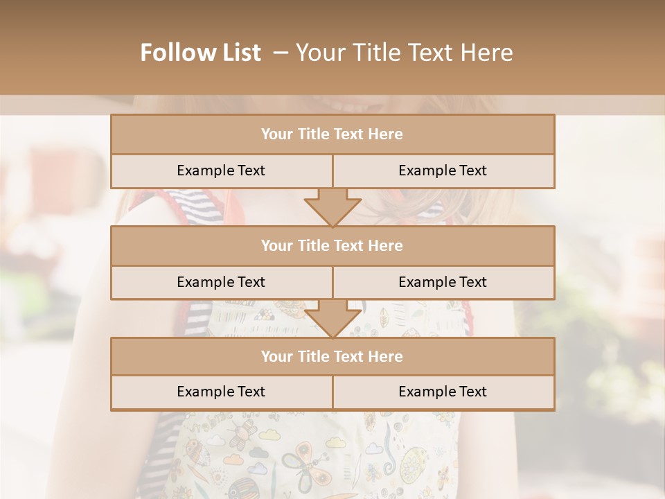 Compost Female Having Fun PowerPoint Template