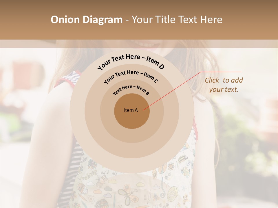 Compost Female Having Fun PowerPoint Template