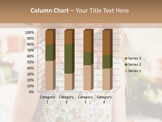 Compost Female Having Fun PowerPoint Template