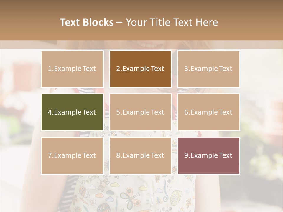 Compost Female Having Fun PowerPoint Template