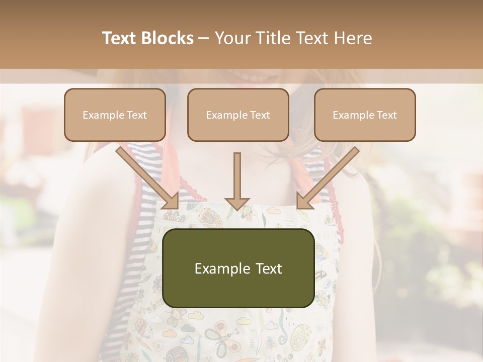 Compost Female Having Fun PowerPoint Template