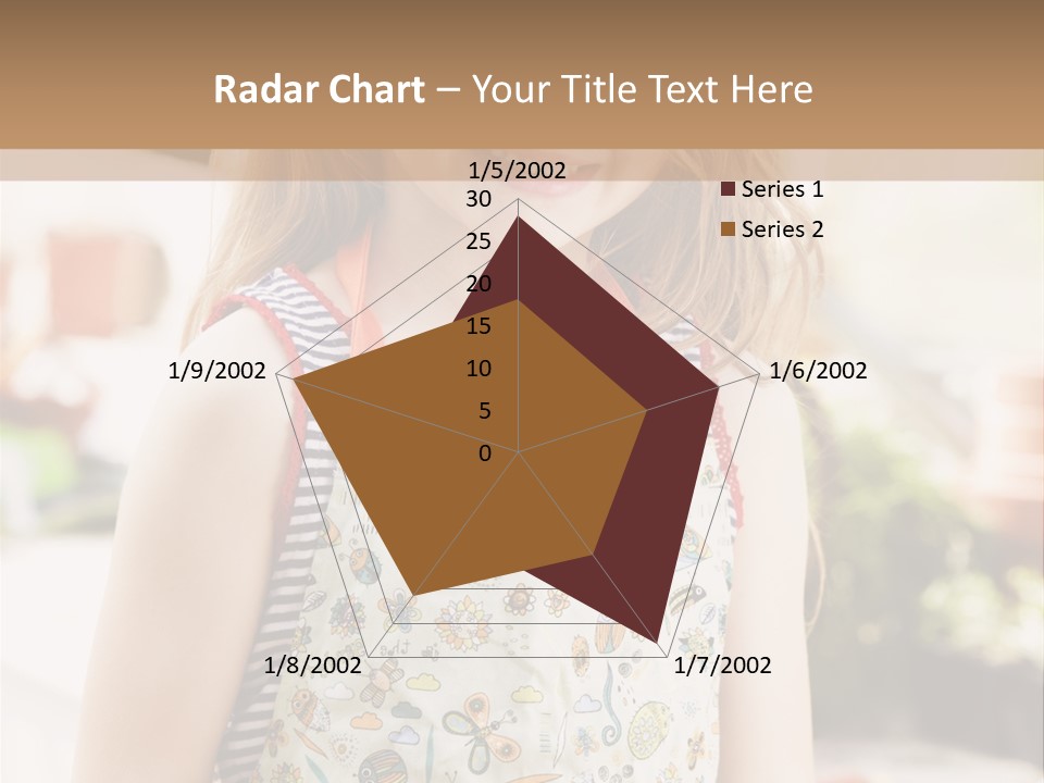 Compost Female Having Fun PowerPoint Template