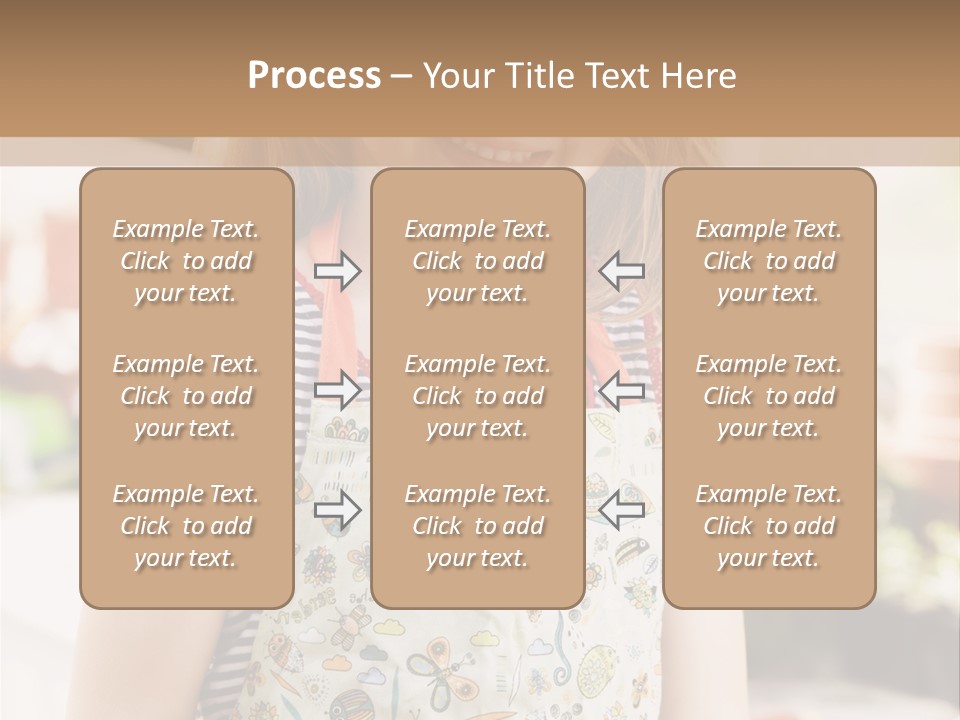 Compost Female Having Fun PowerPoint Template