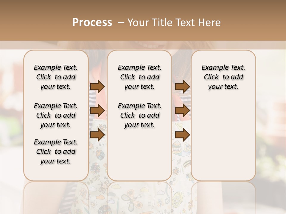 Compost Female Having Fun PowerPoint Template