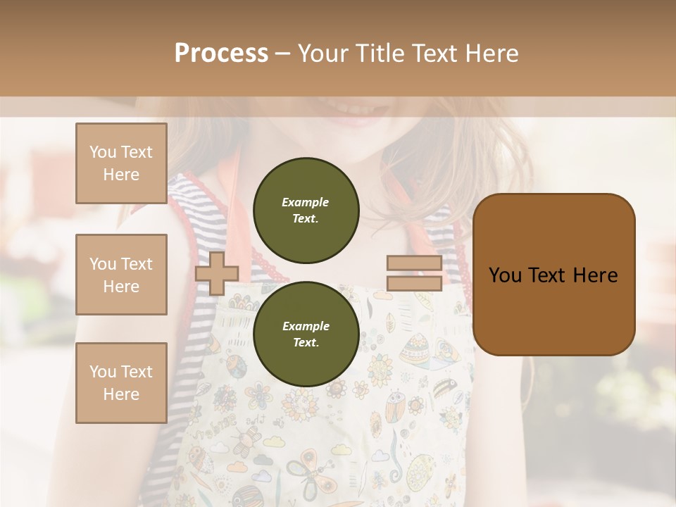 Compost Female Having Fun PowerPoint Template