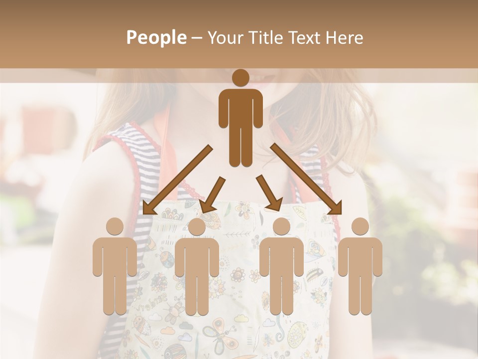 Compost Female Having Fun PowerPoint Template