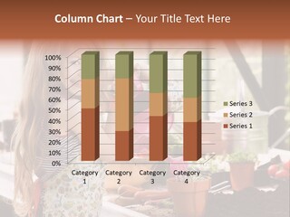 Having Fun At Camera Trowel PowerPoint Template