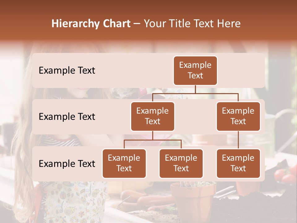 Having Fun At Camera Trowel PowerPoint Template