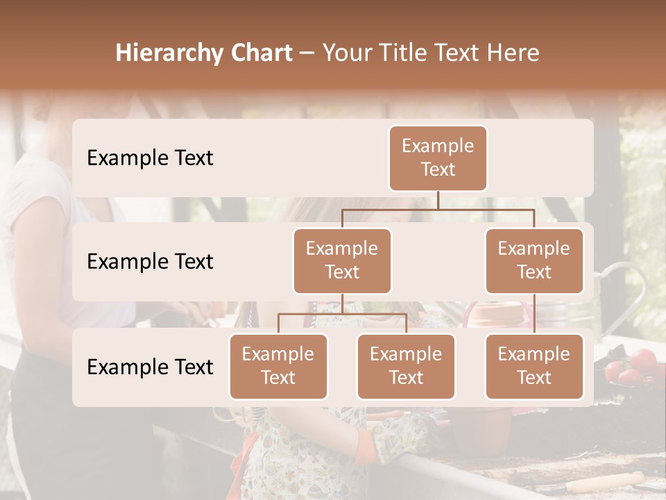 Greenhouse Planting Smile PowerPoint Template