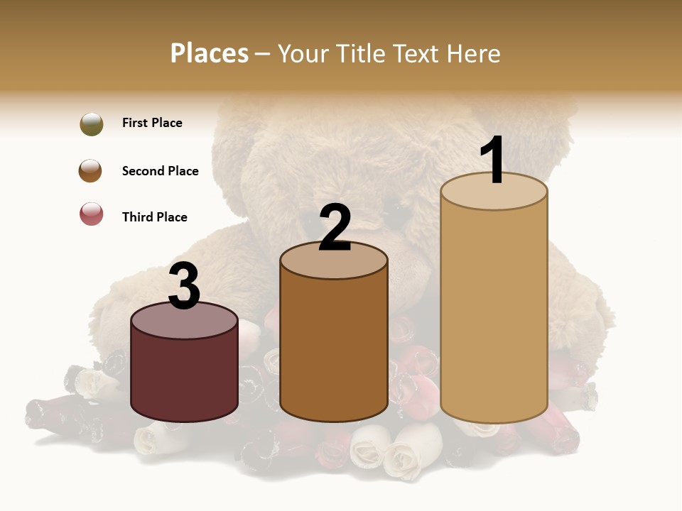 Rose Brown Toy PowerPoint Template