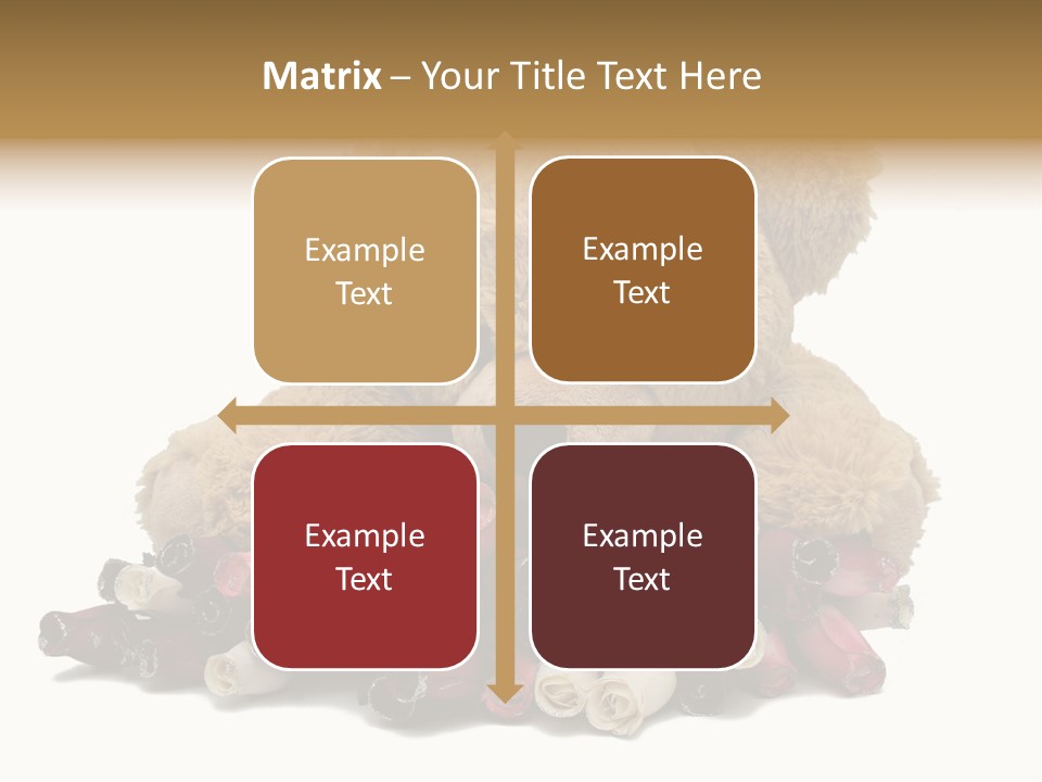 Rose Brown Toy PowerPoint Template