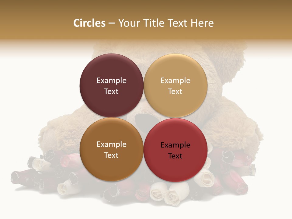 Rose Brown Toy PowerPoint Template