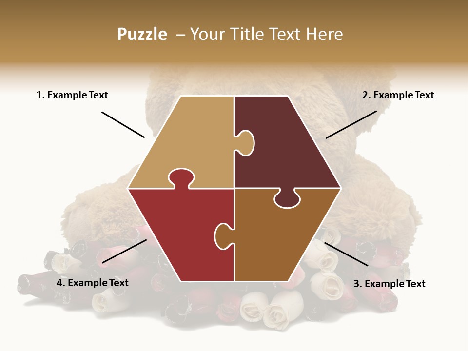 Rose Brown Toy PowerPoint Template