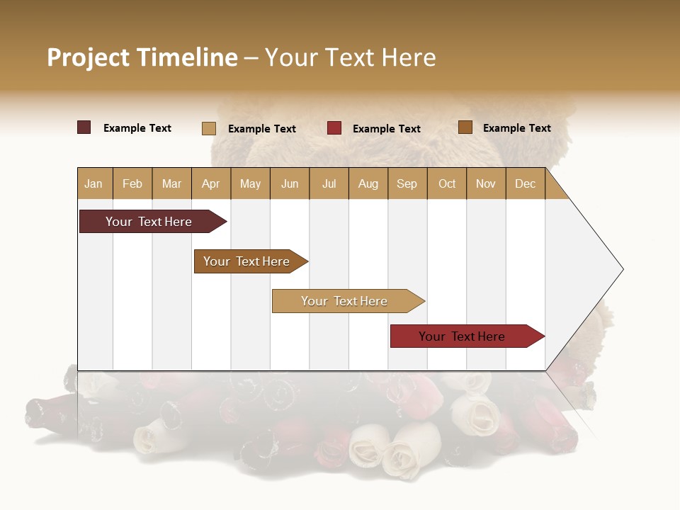 Rose Brown Toy PowerPoint Template